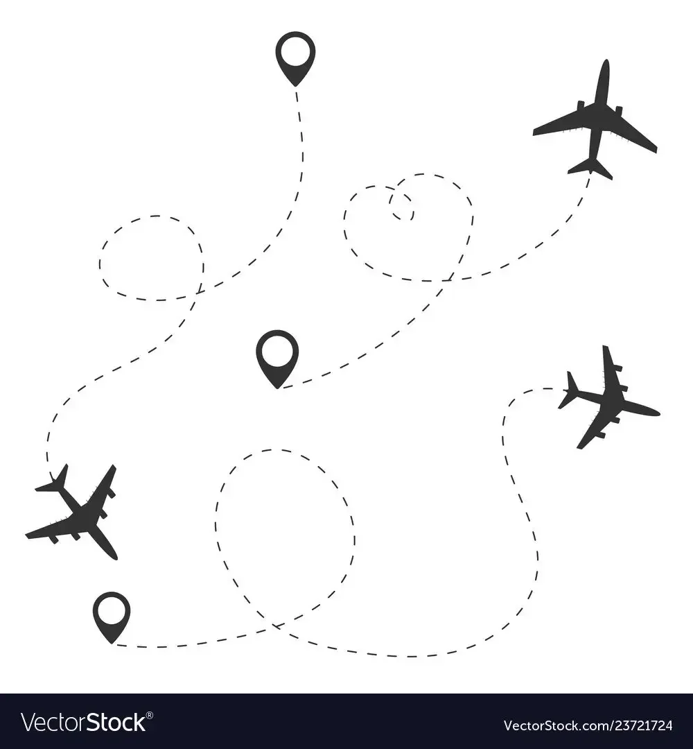 Соединить по точкам самолет