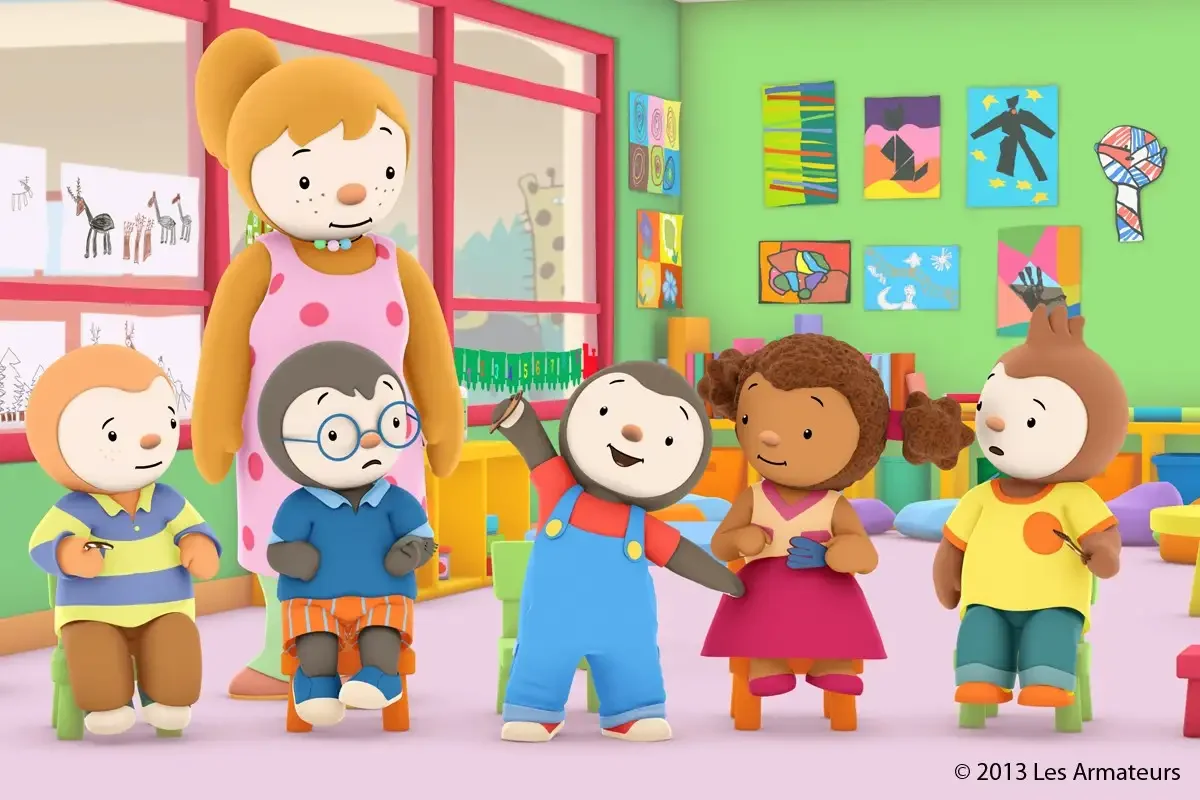 T'choupi et Doudou мультсериал