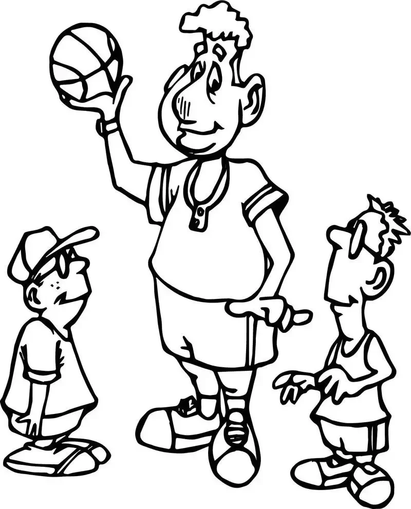 Раскраска команда