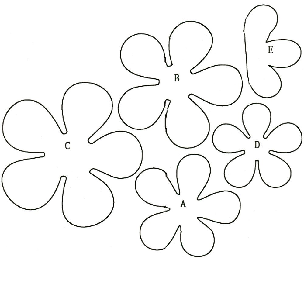 Трафарет "цветы"