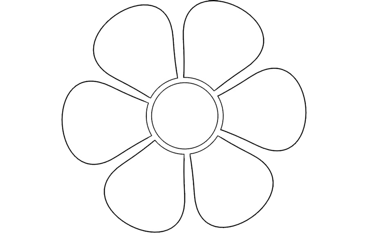 Цветик семицветик Ромашка 6 лепестков