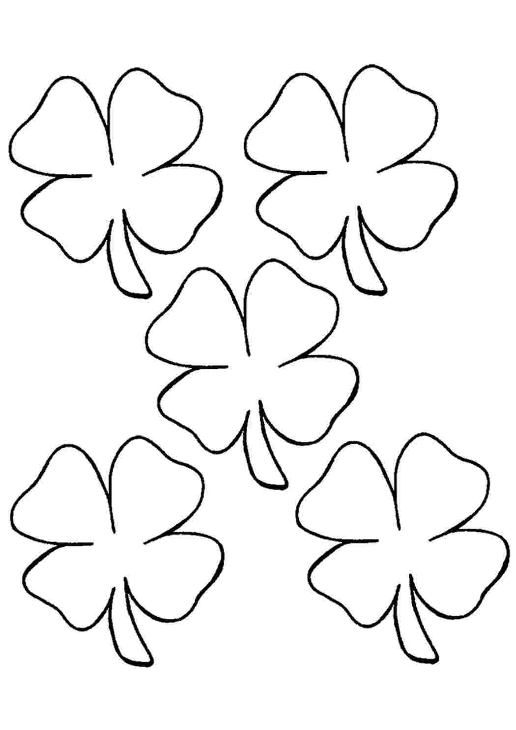 Трафарет цветочка