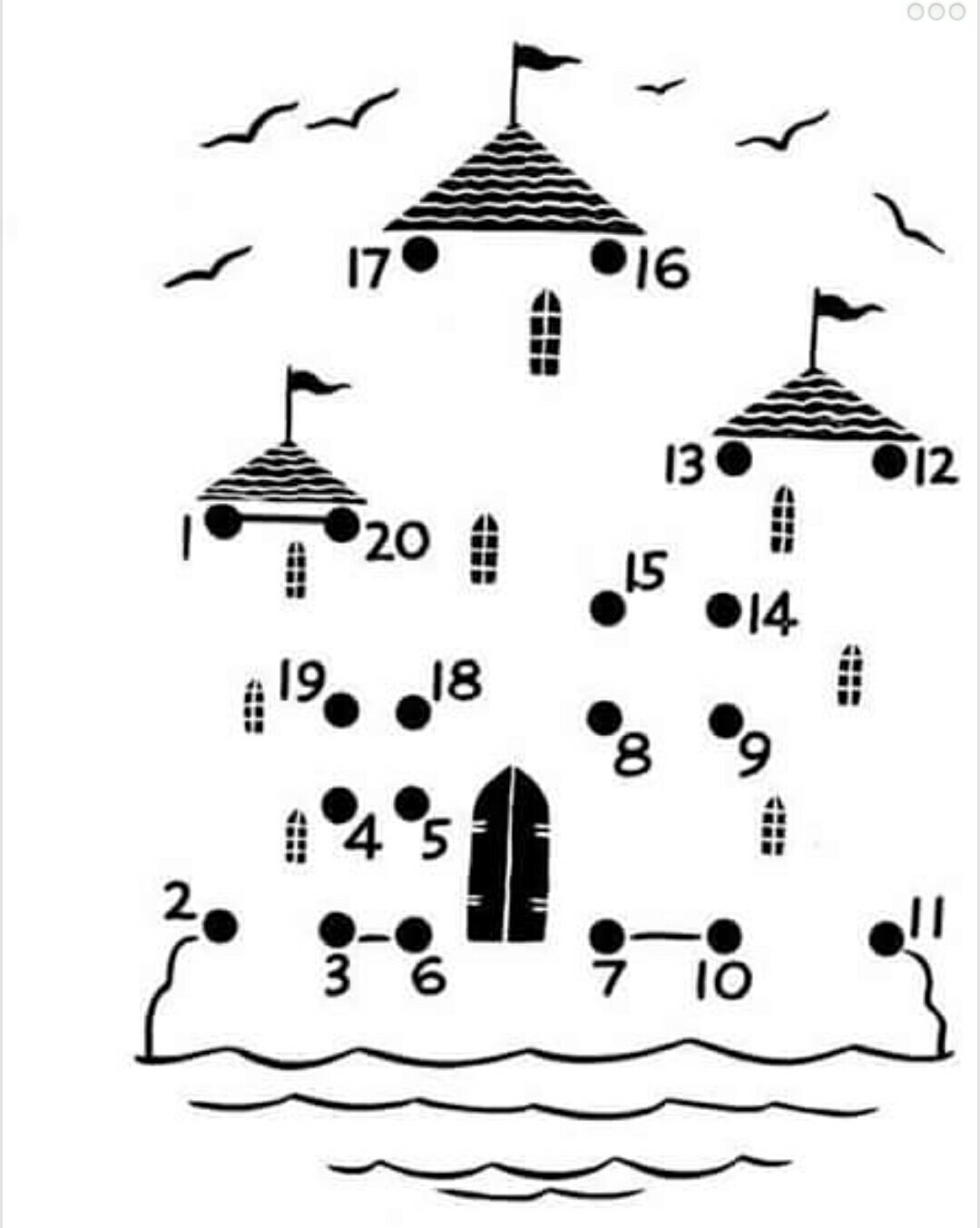 Рисование по цифрам для детей подготовительной группы