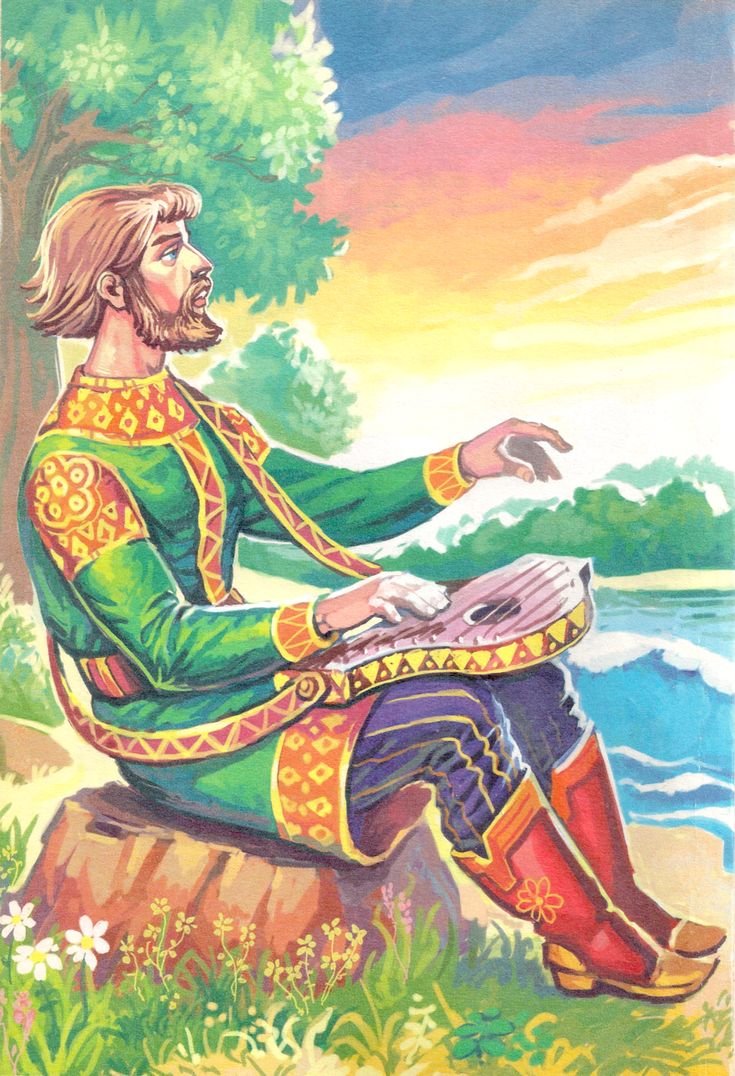 Былина Садко и морской царь