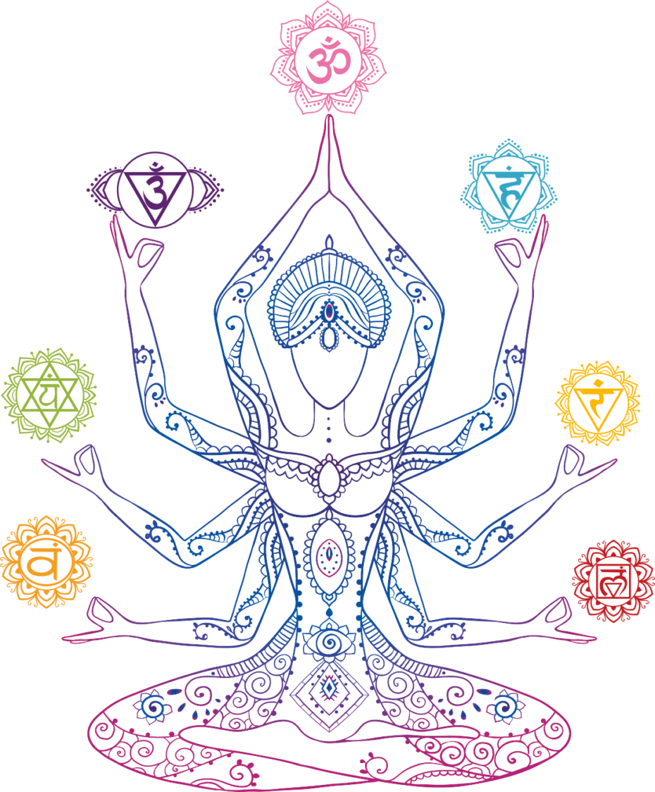 Раскраска антистресс йога