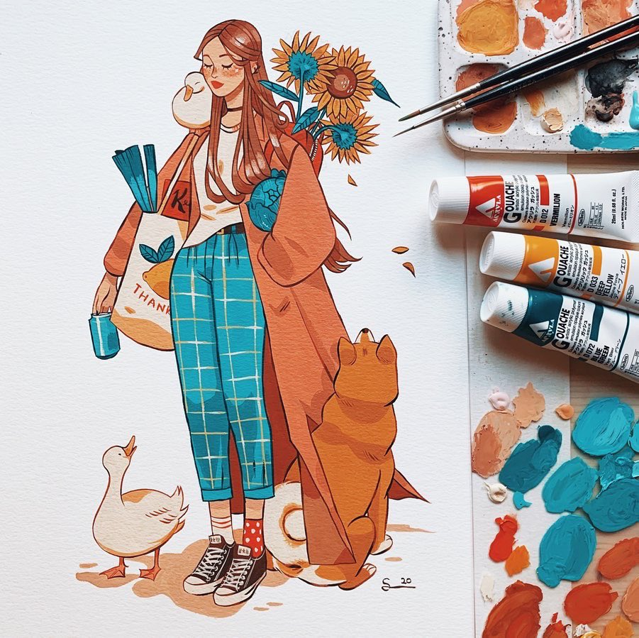 Рисунки Sibylline Meynet