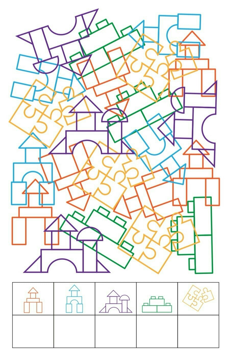 Развивающие упражнения на внимание