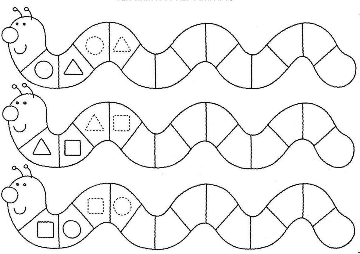 Графомоторные навыки у дошкольников задания
