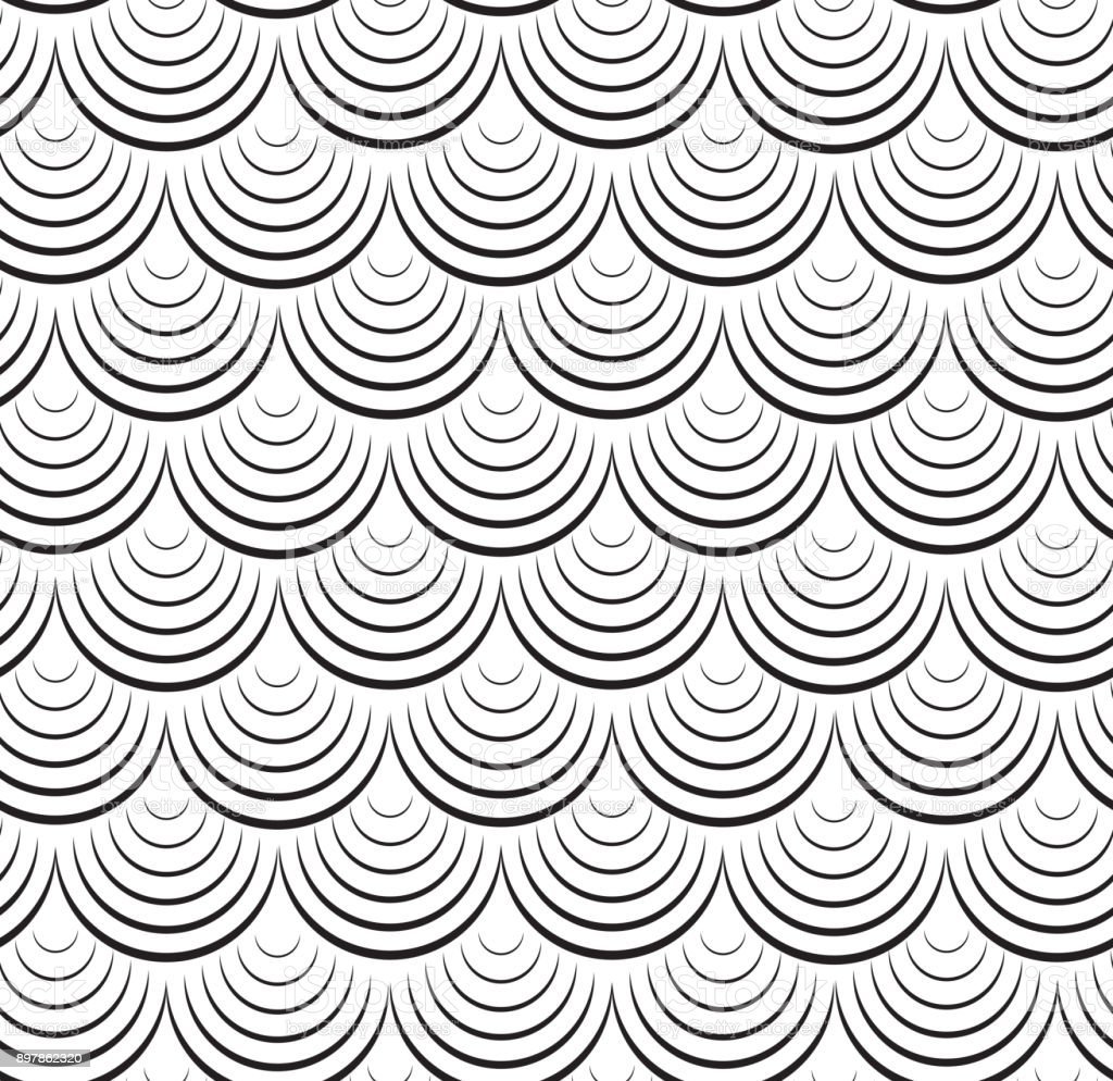 Паттерны чешуя чб