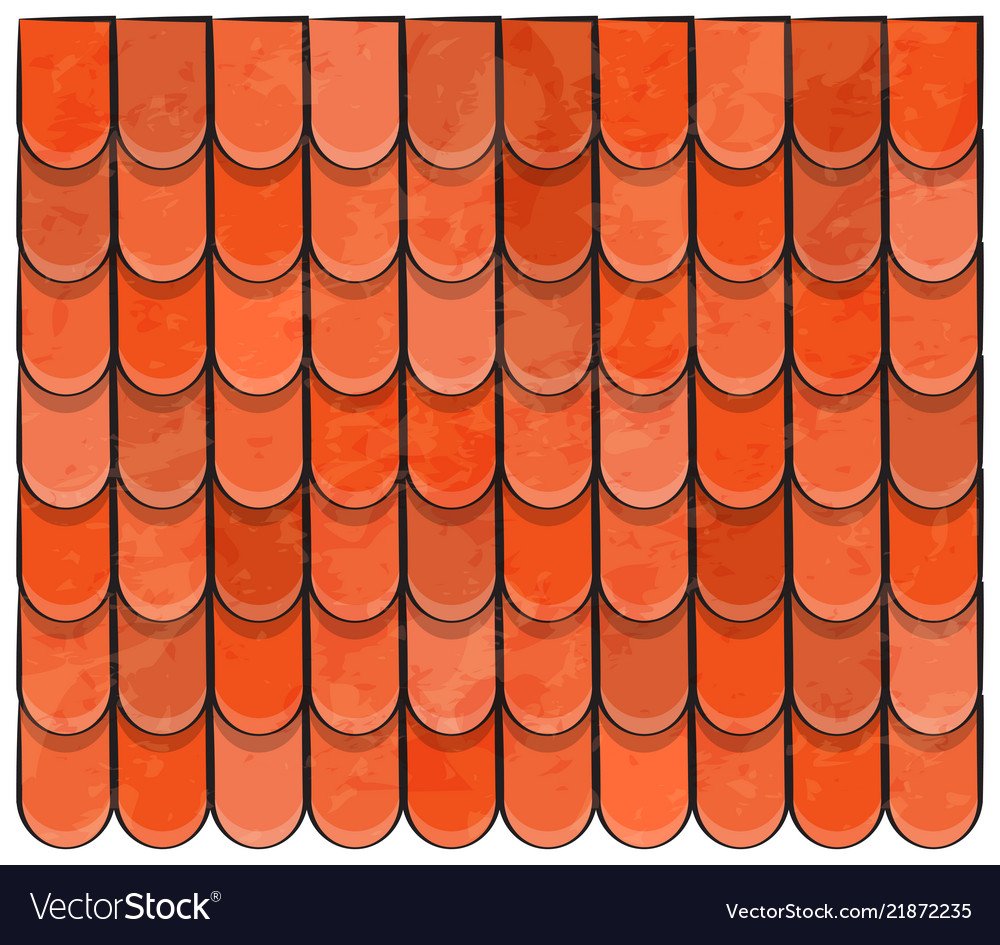 Черепица для крыши вектор