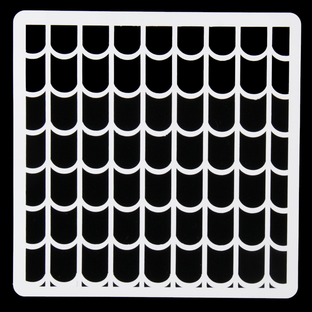 Трафарет черепица для декупажа