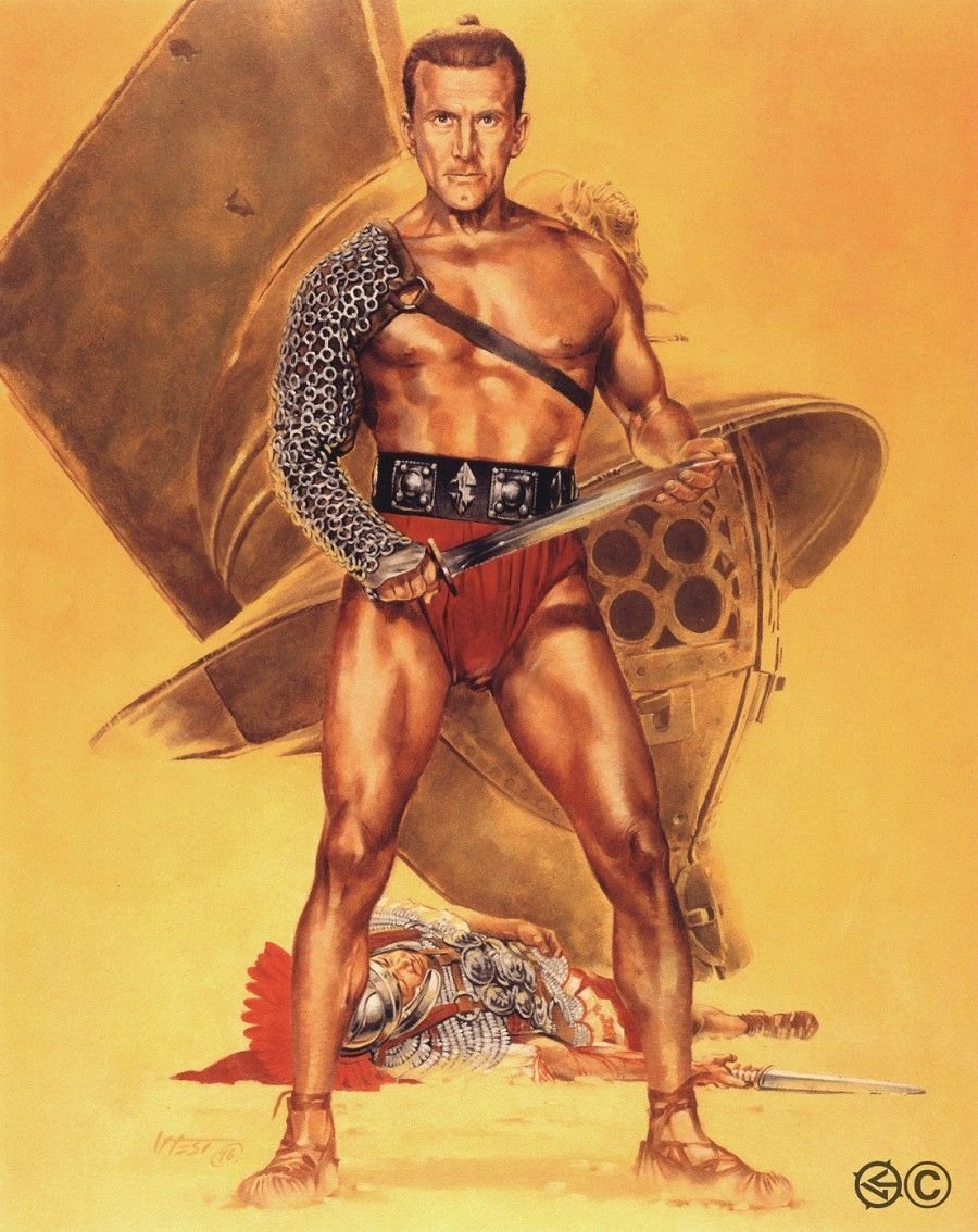 Гладиаторские бои рисунок