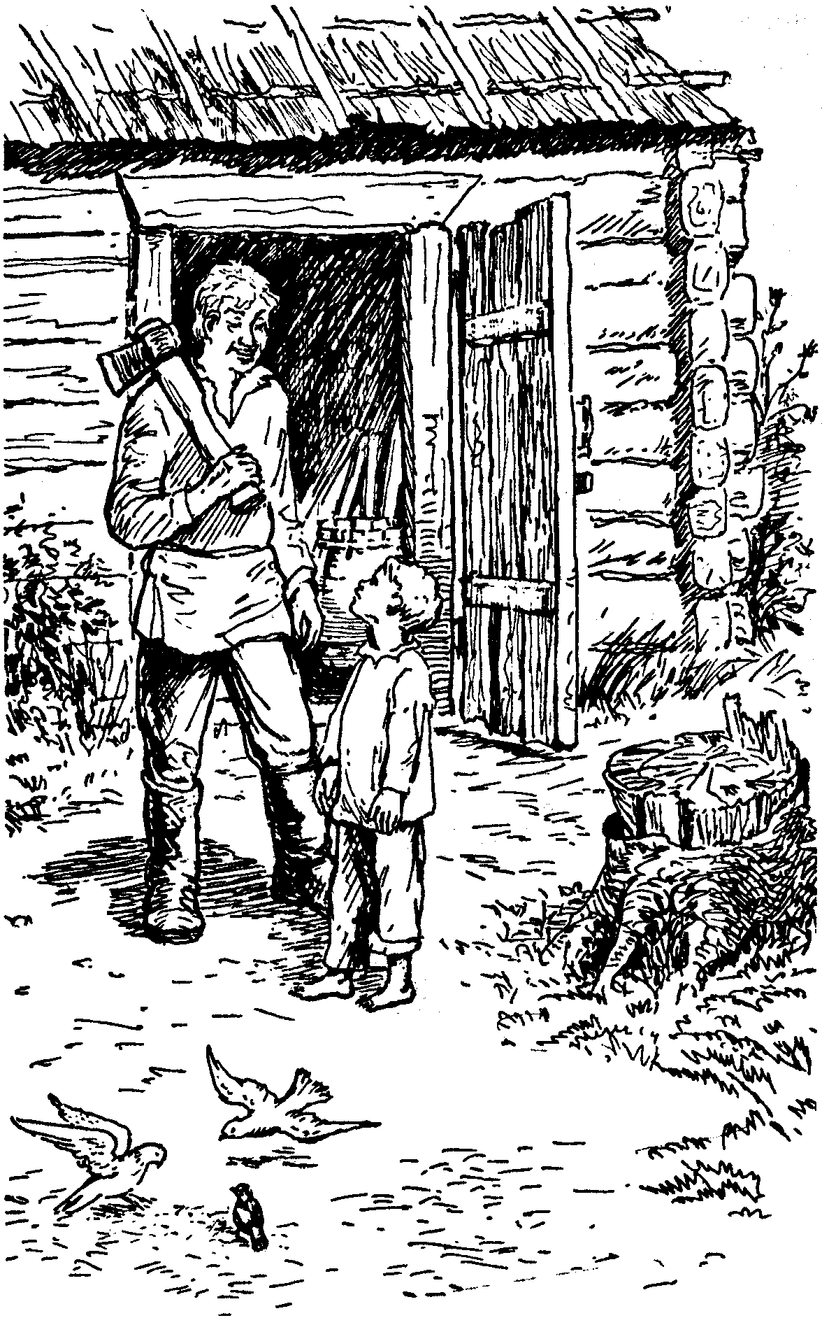 Леонид Андреев Петька на даче иллюстрации