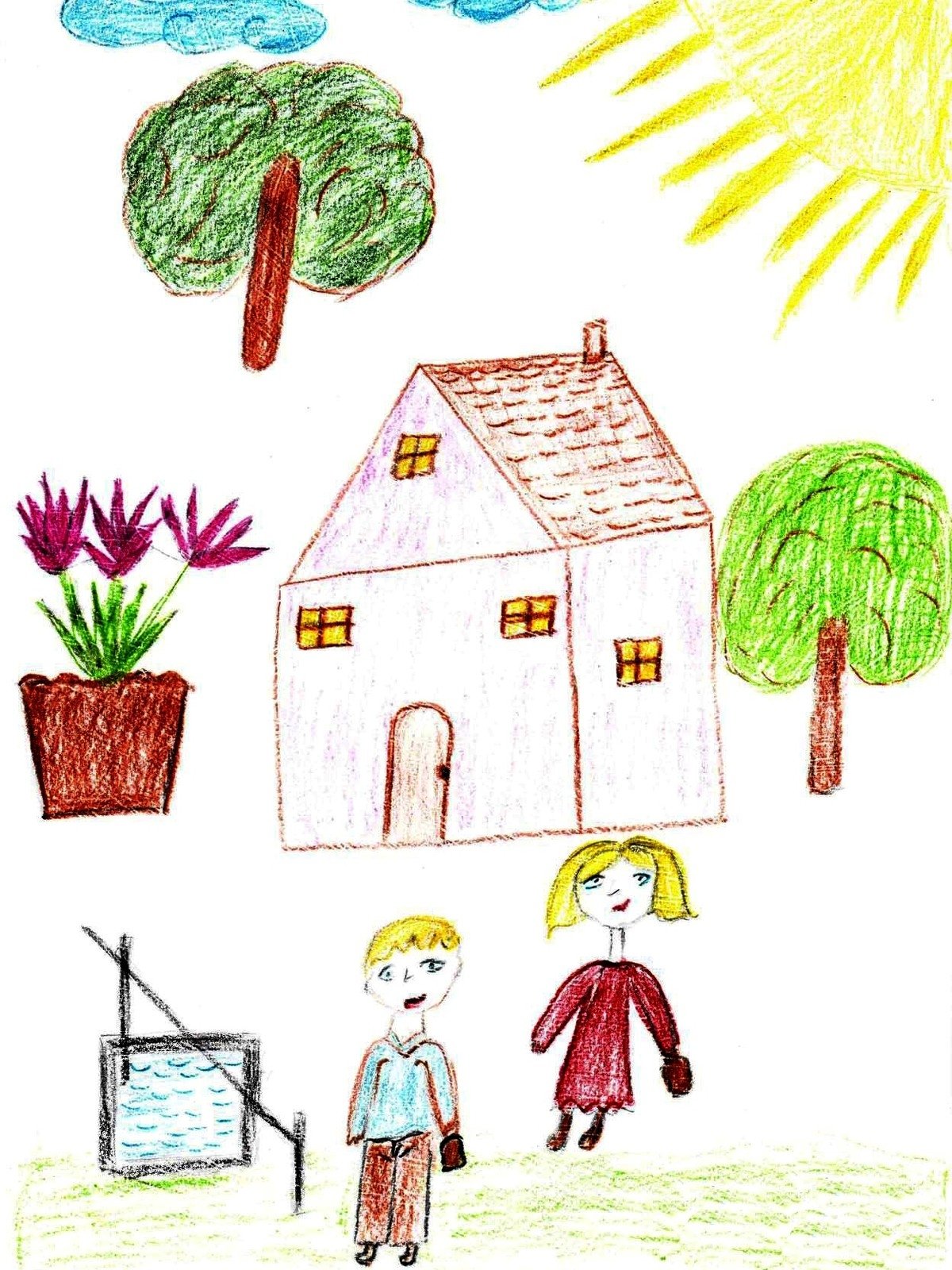 Рисунок к рассказу еще мама 3 класс