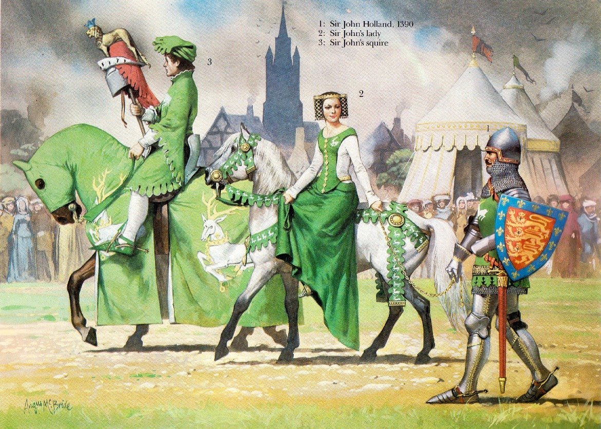 Рыцарский турнир в средневековье Герольд