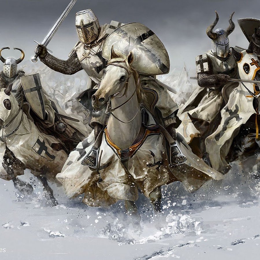 Крестоносцы тамплиеры тевтонцы