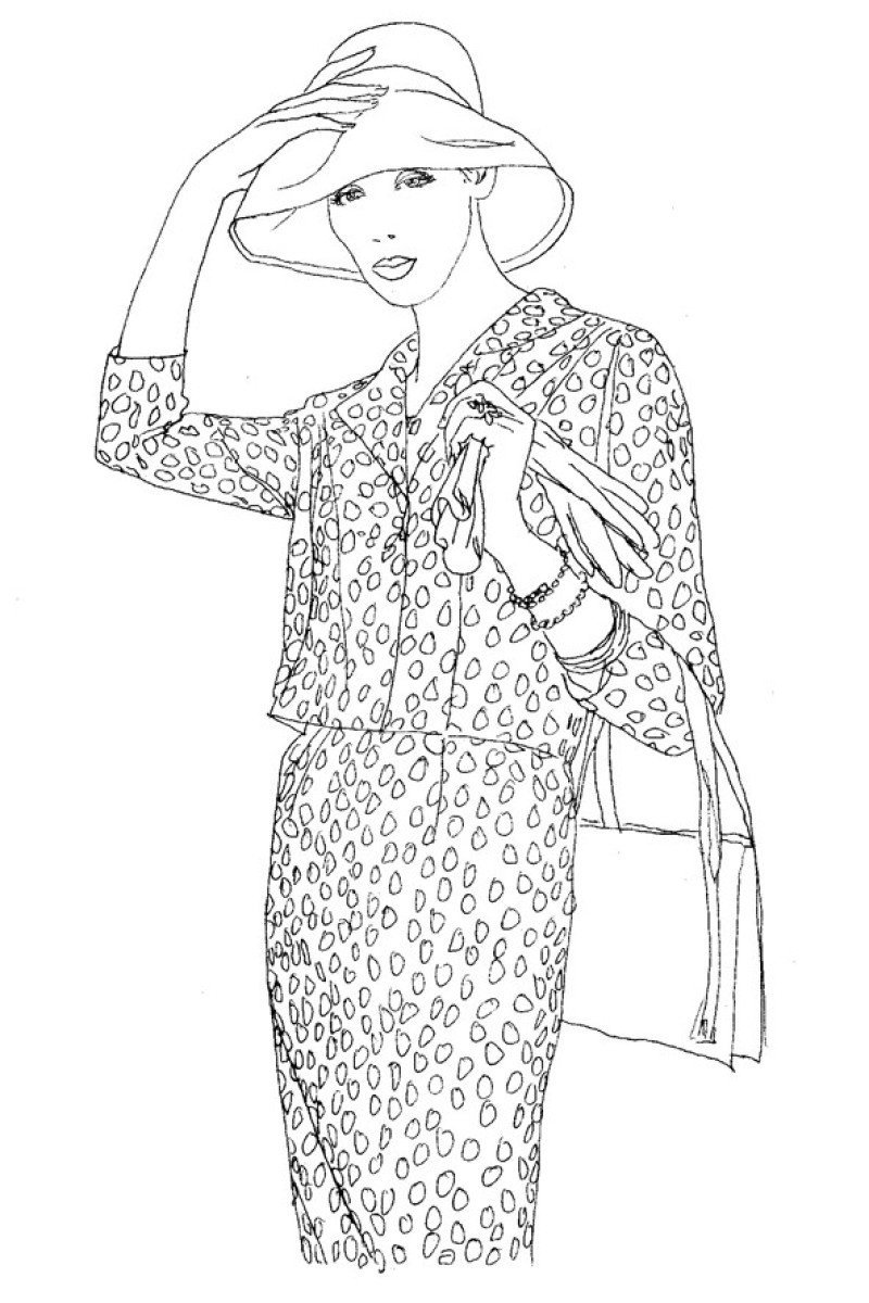 Мандала раскраска для женщин