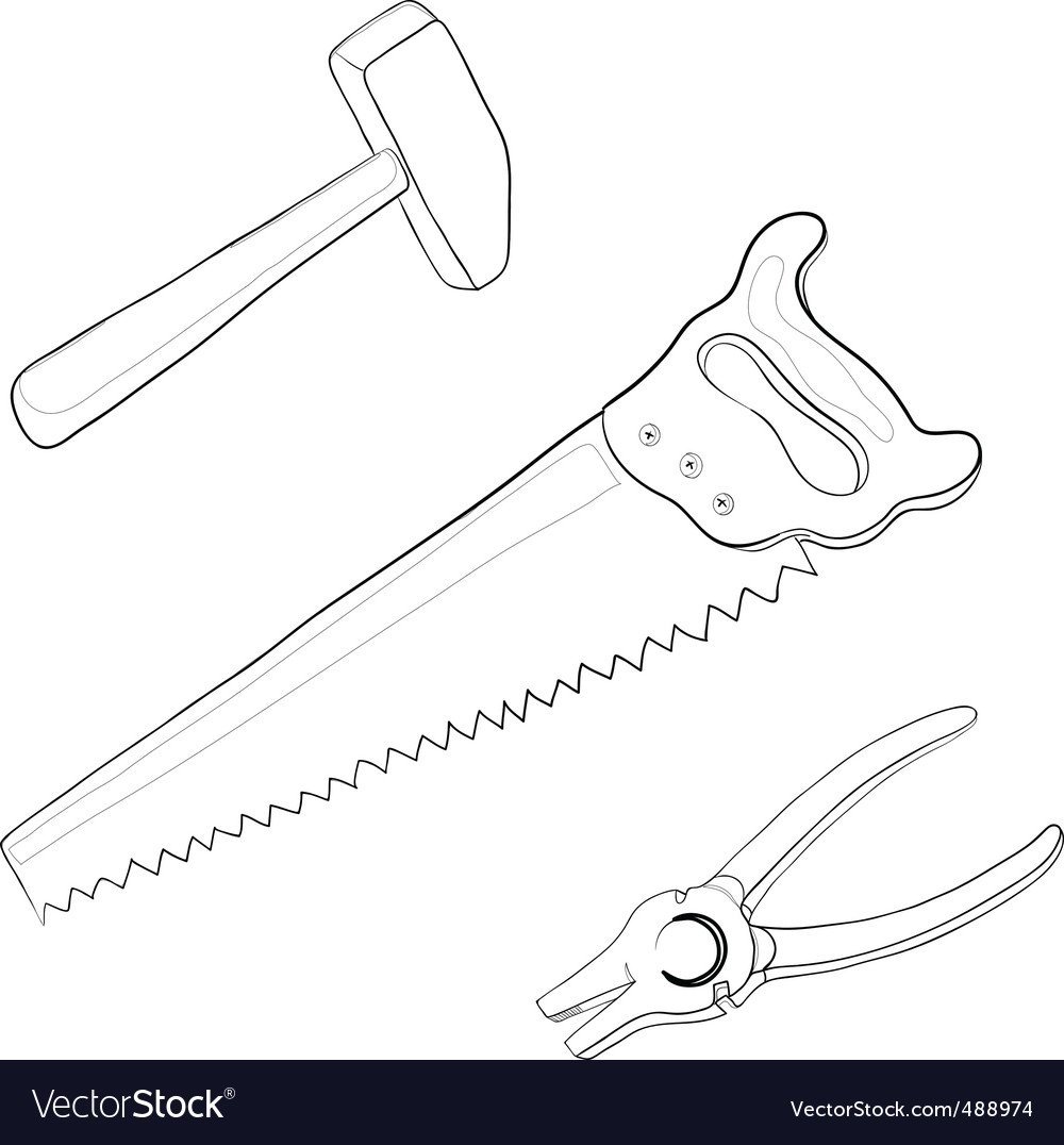 Плотник раскраска для детей