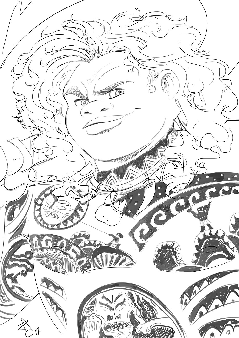 Моана задания для детей