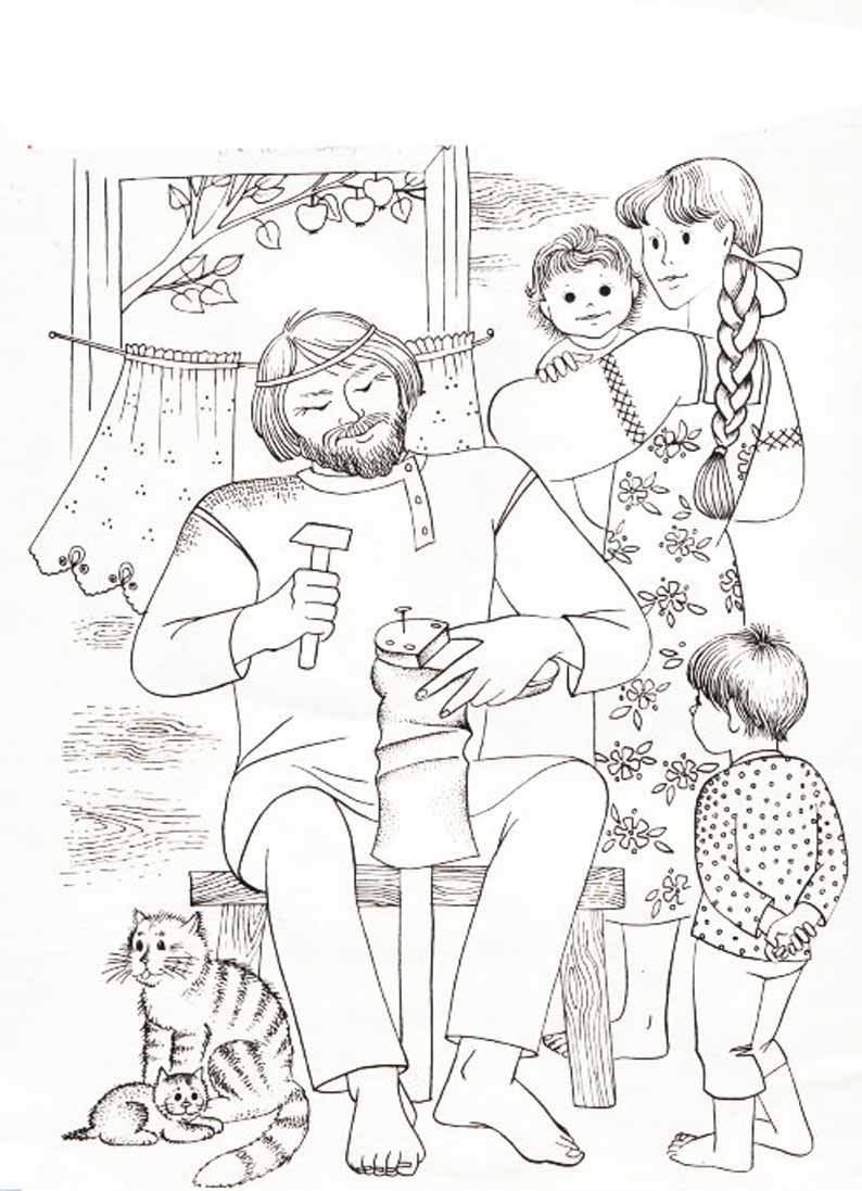 Раскраски к пословицам