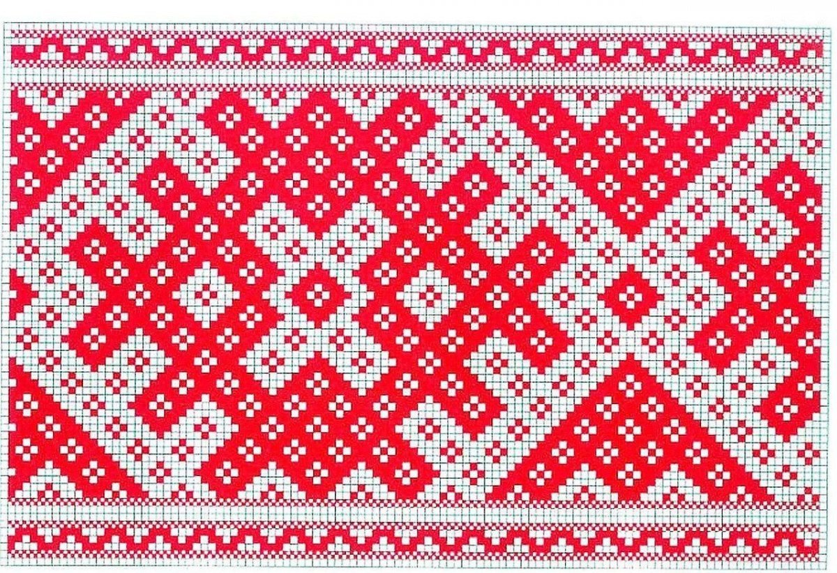 Национальный орнамент Коми Пермяков