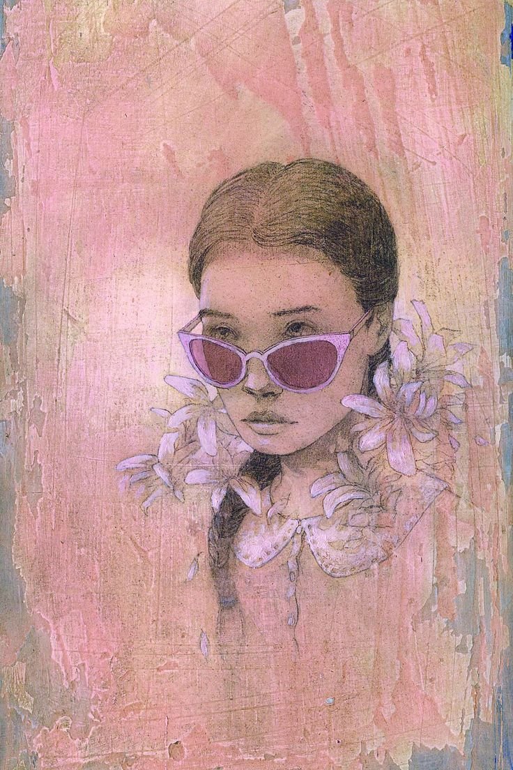 Платья с цветами арты