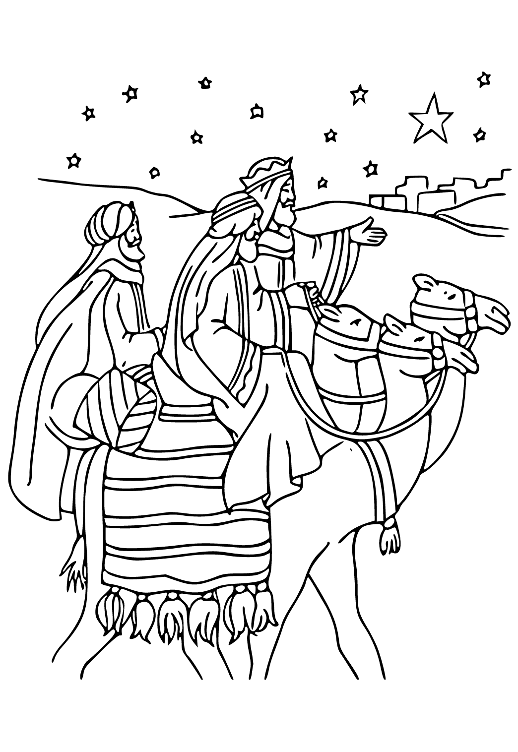 Русский богатырь Илья Муромец раскраска