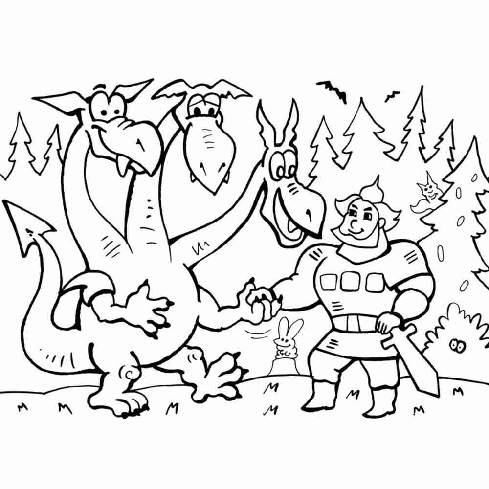 Разукрашку Илья Муромца