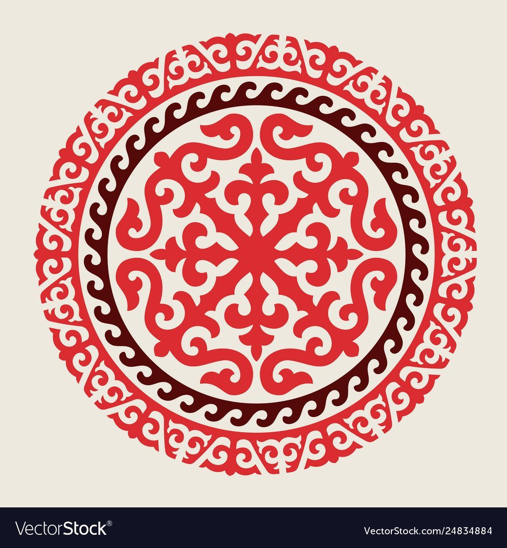 Традиционный орнамент азиатских кочевников