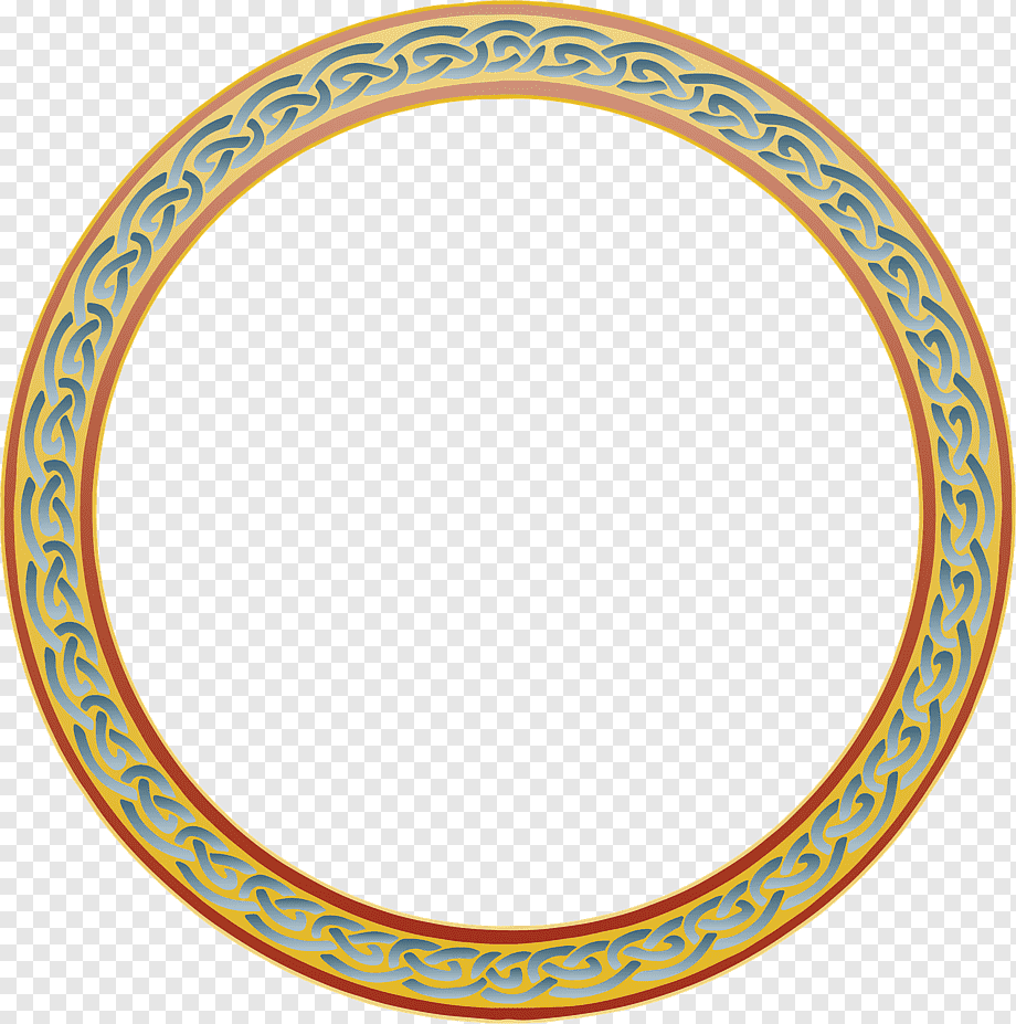 Круглая рамка узкая