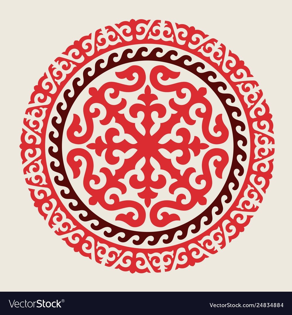 Традиционный орнамент азиатских кочевников