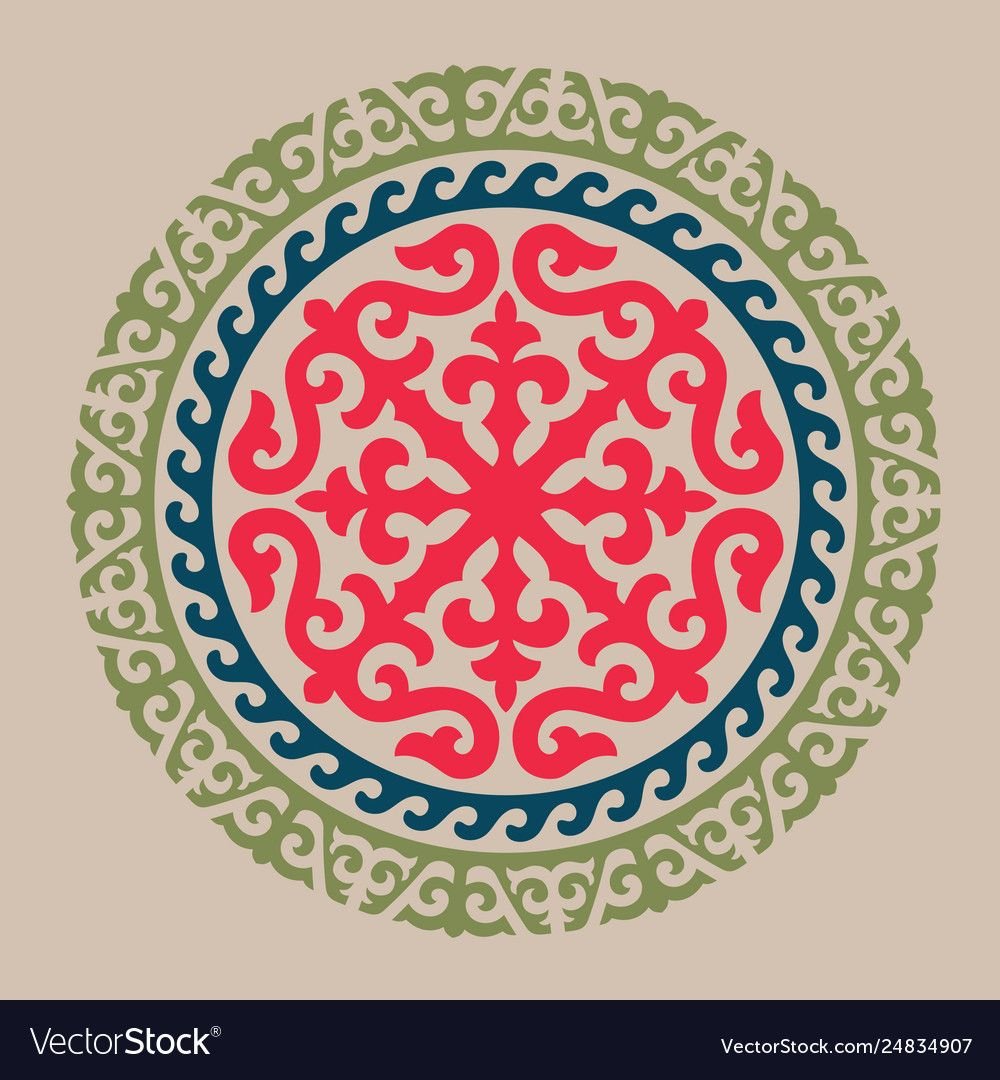 Традиционный орнамент азиатских кочевников