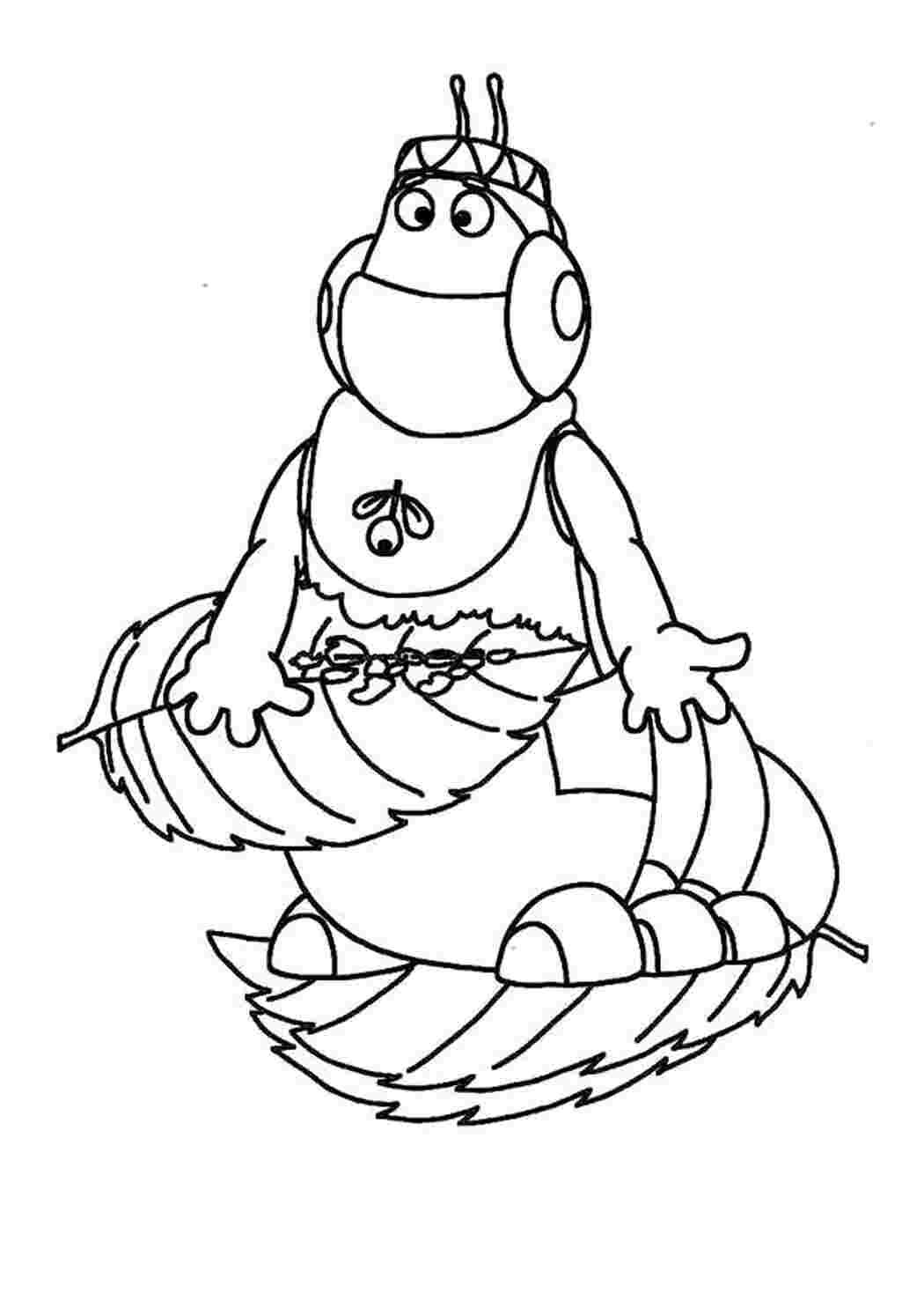 Пескарь Иванович раскраска