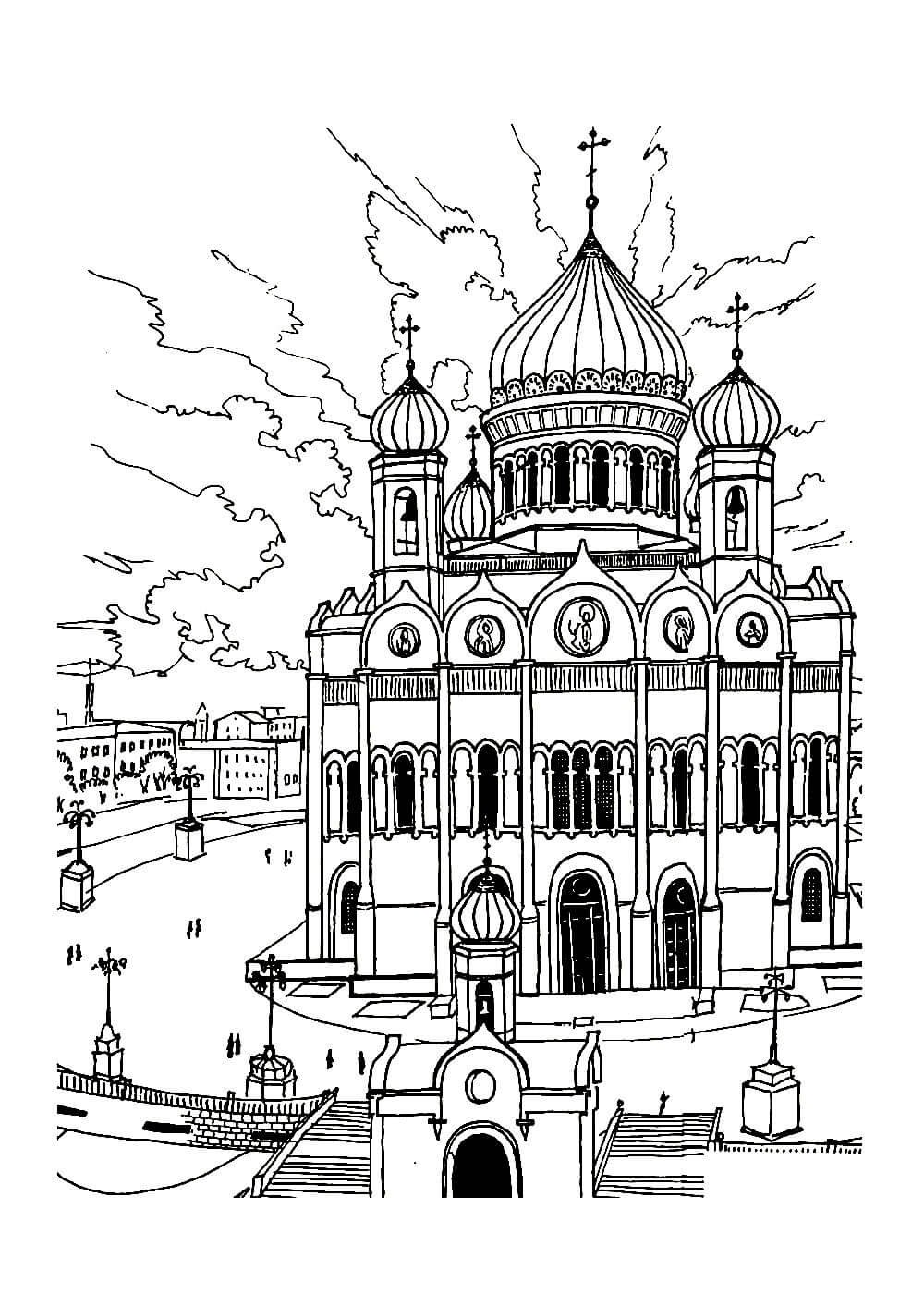 Москва. Храм Христа Спасителя