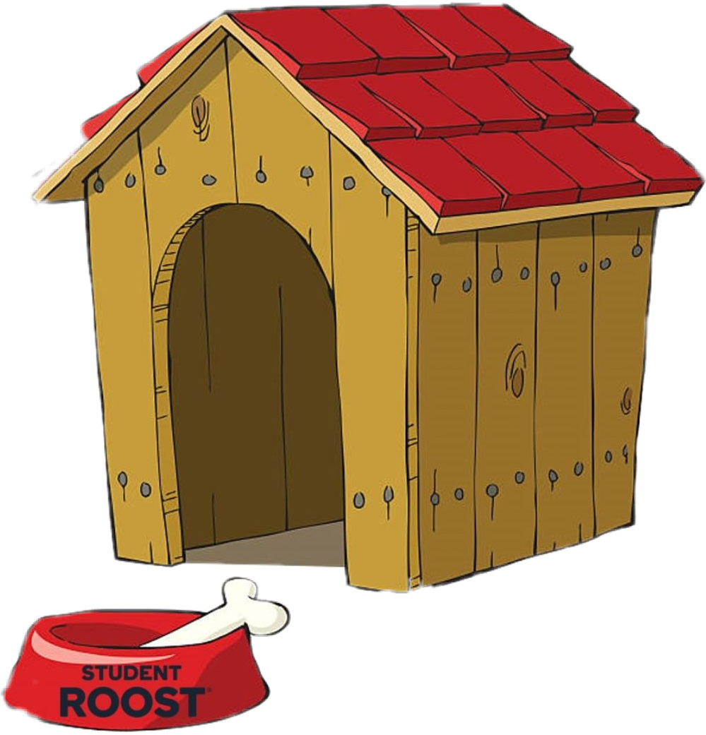 Раскраска конура для собаки