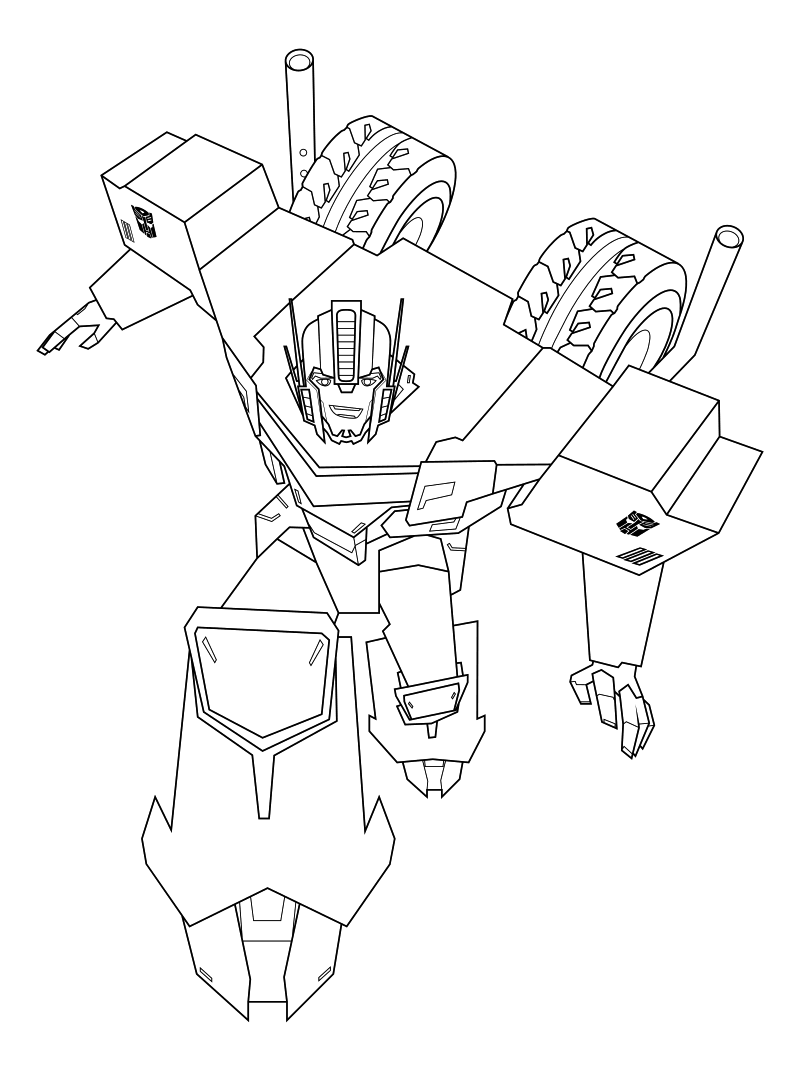 Умные раскраски роботы