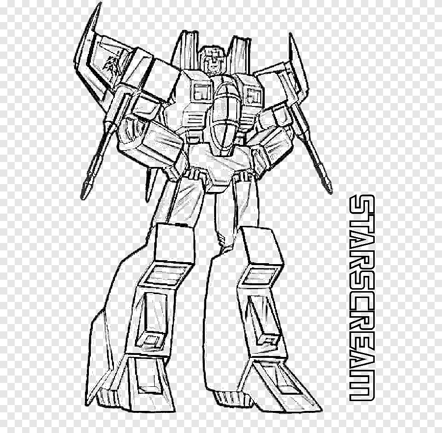 Раскраска трансформеры Прайм Балкхед