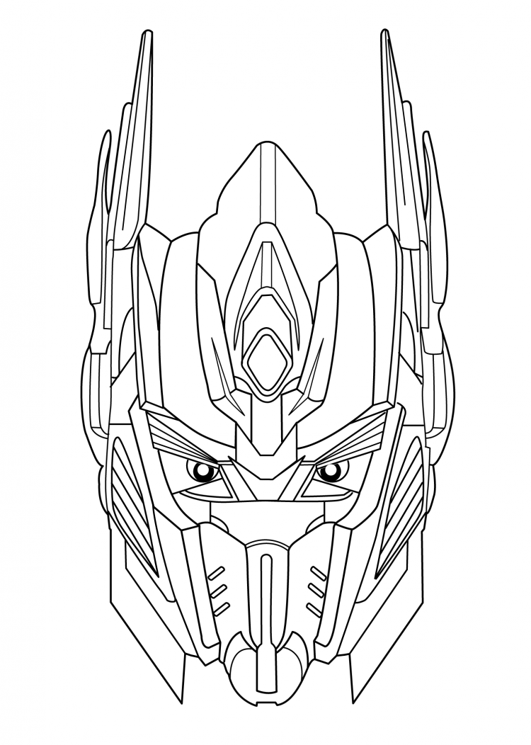 Старскрим трансформер раскраска