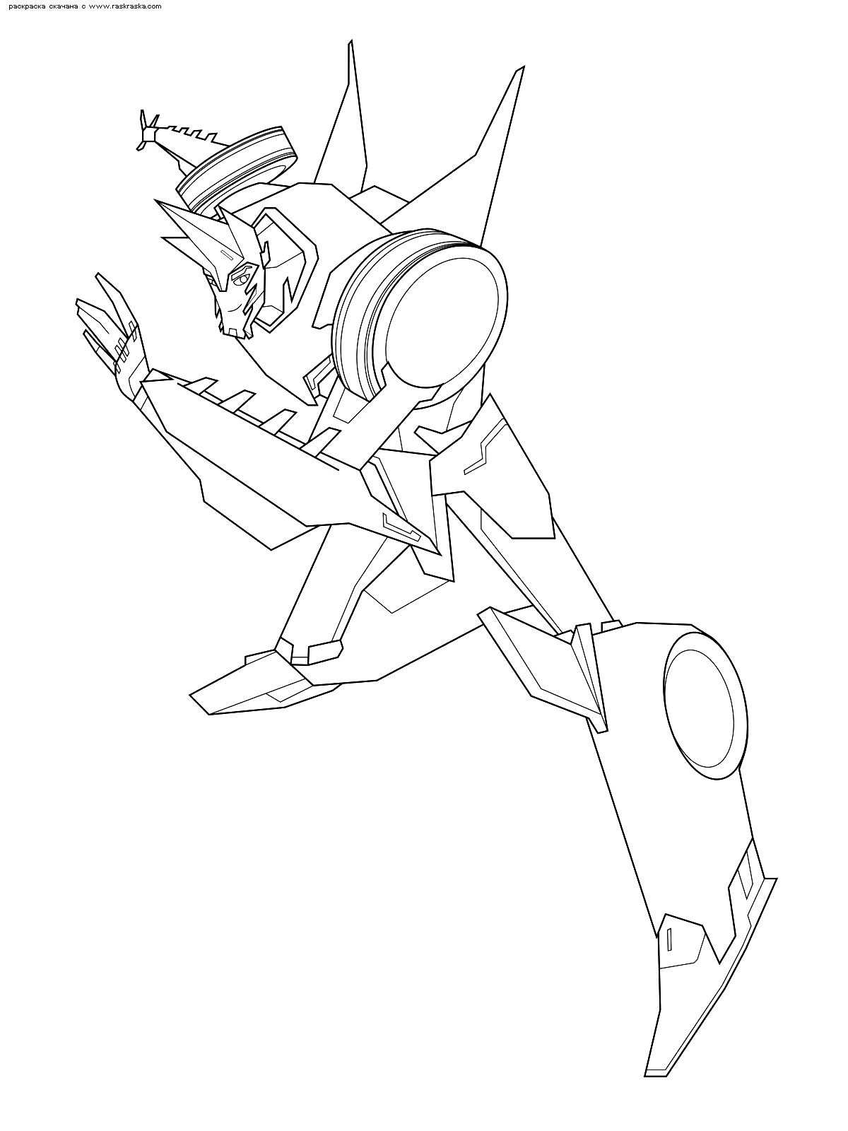 Трансформеры Прайм Вилджек раскраски