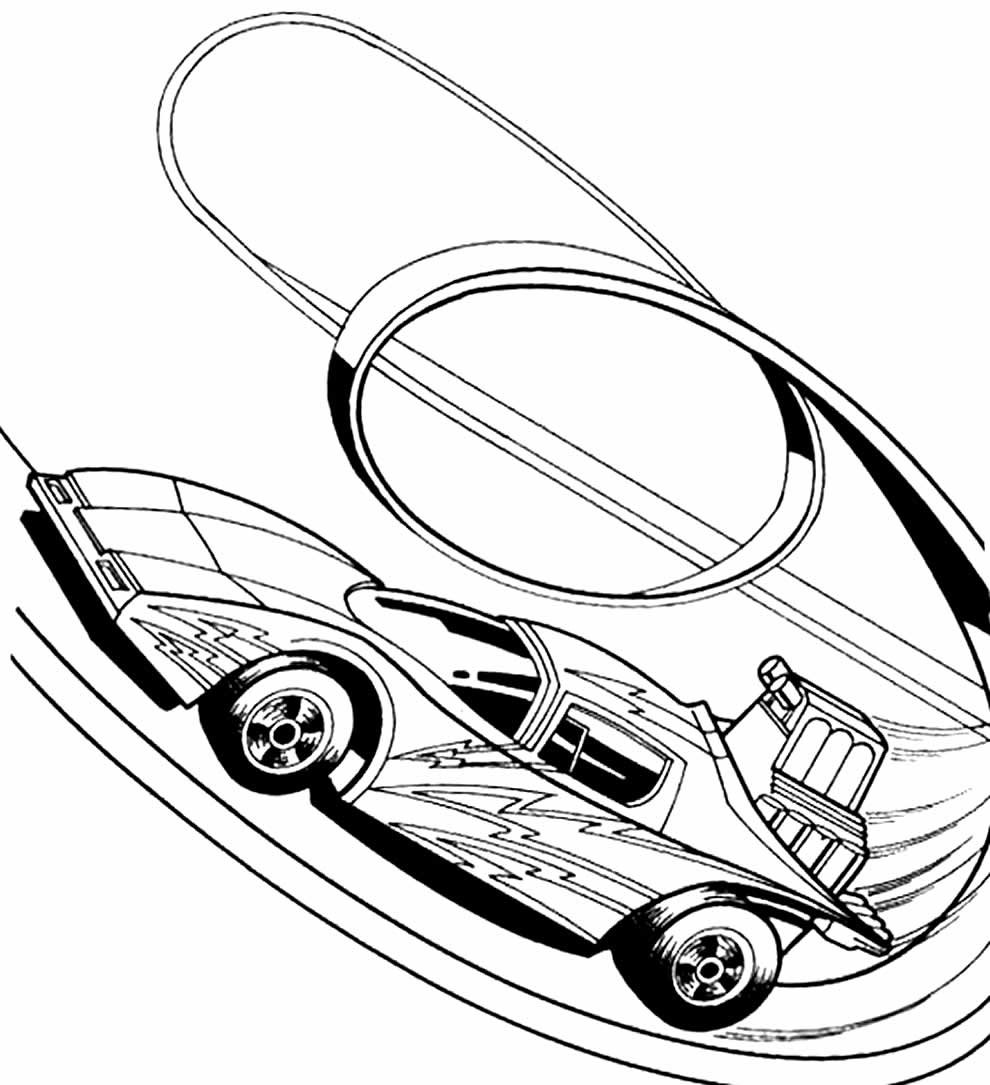 Самолет хот Вилс раскраска