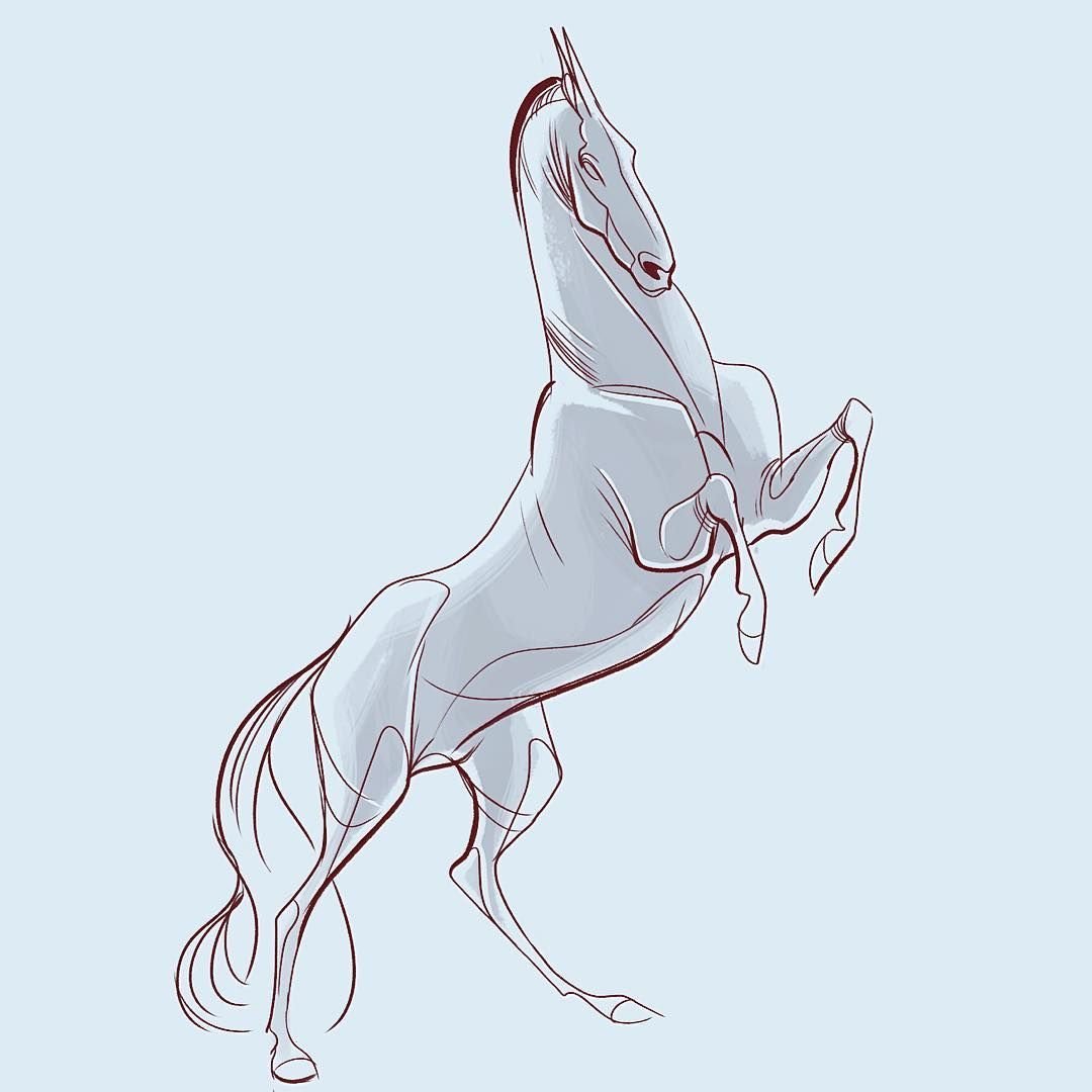 Лошадь скетчинг