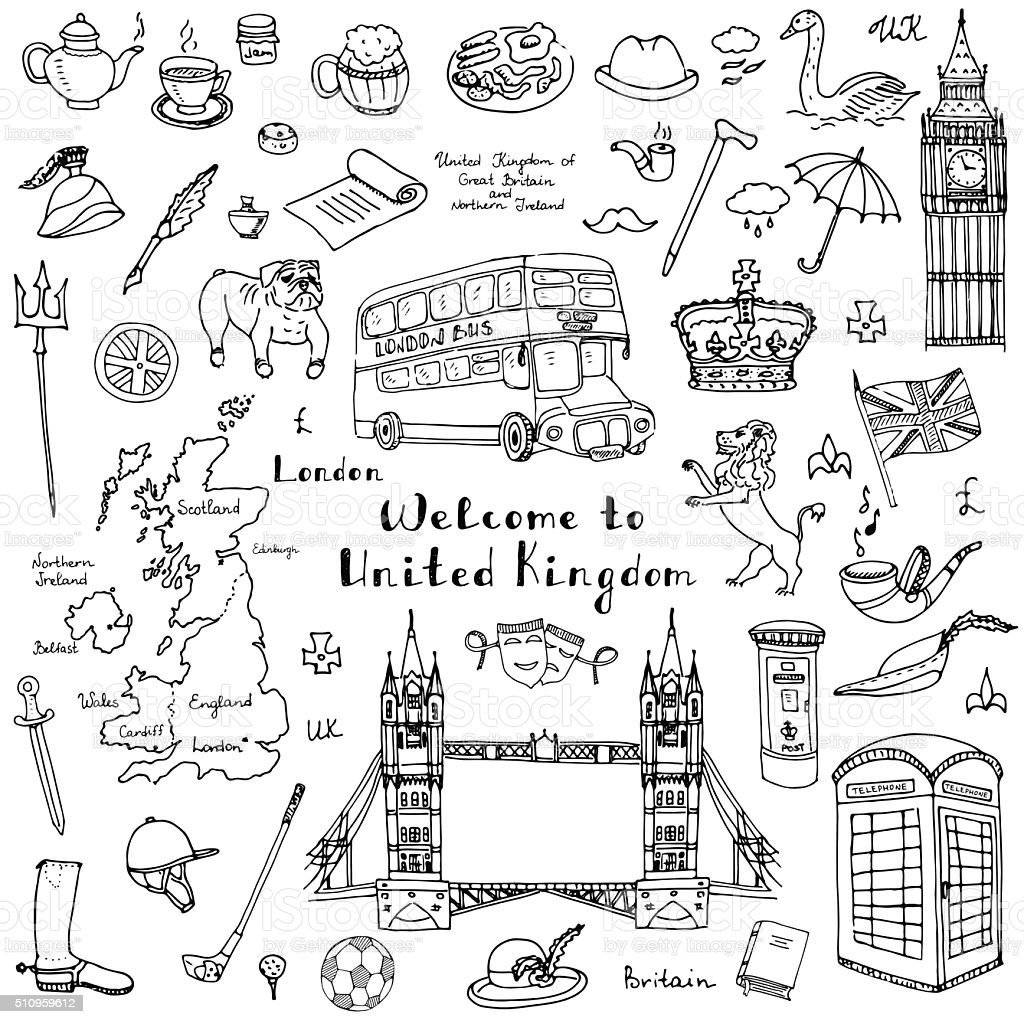 Раскраска Биг Бена в Лондоне