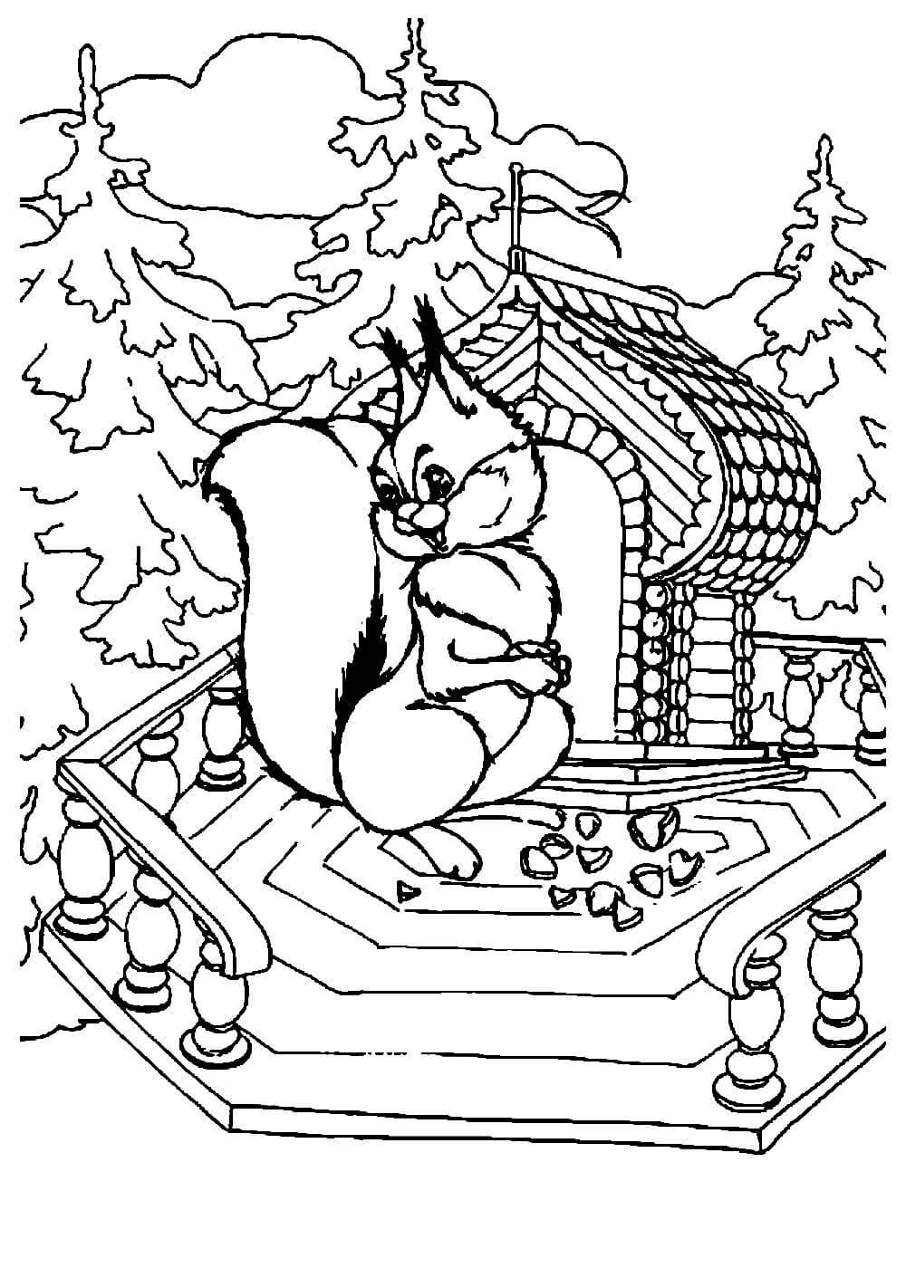 Ббедка из сказки о царе Салтане