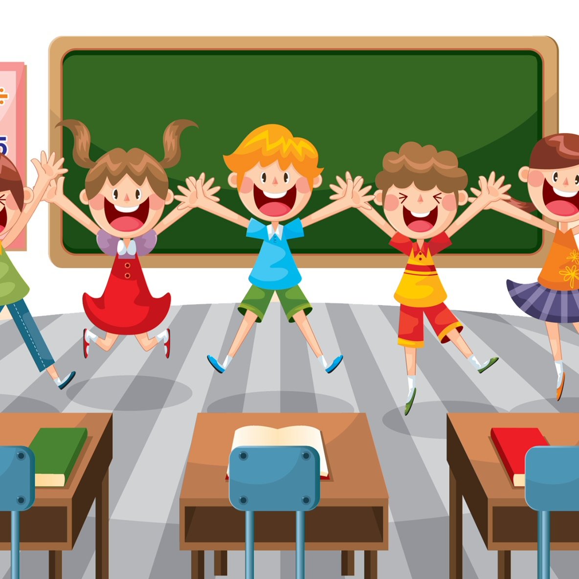 Веселые перемены в школе