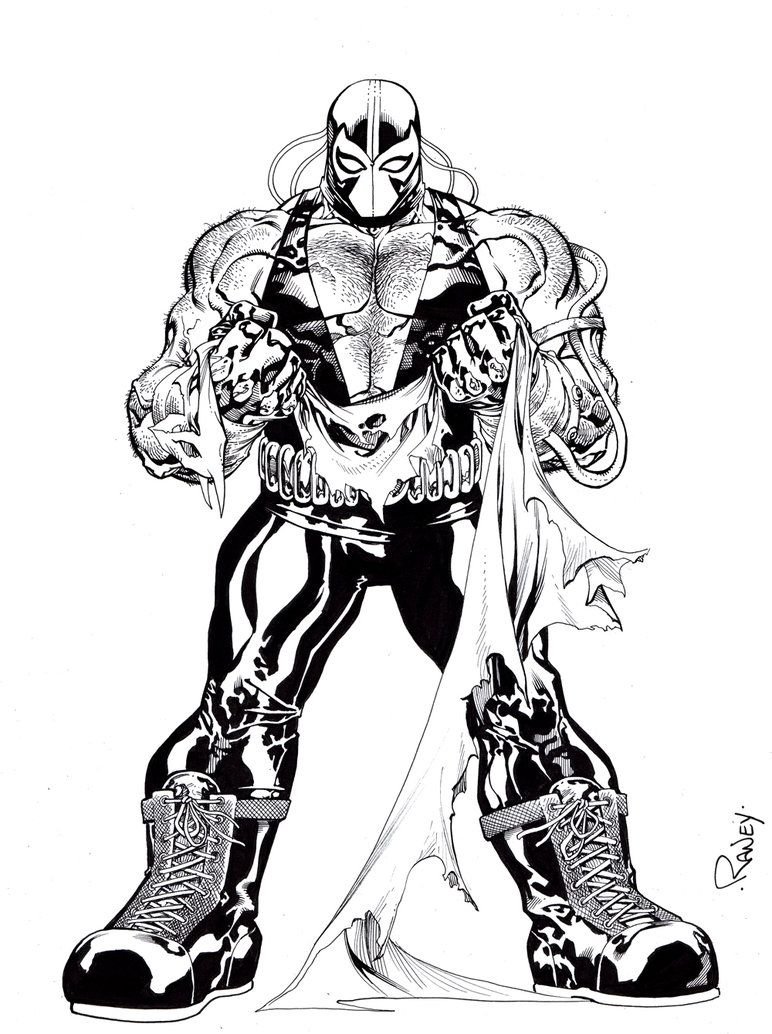 Раскраска злодеи Марвел