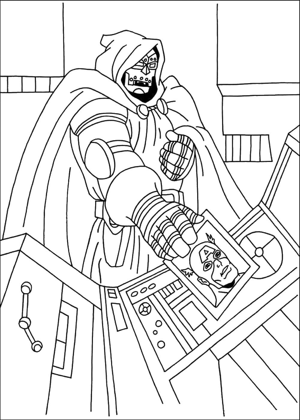 Раскраски человек паук и Веном