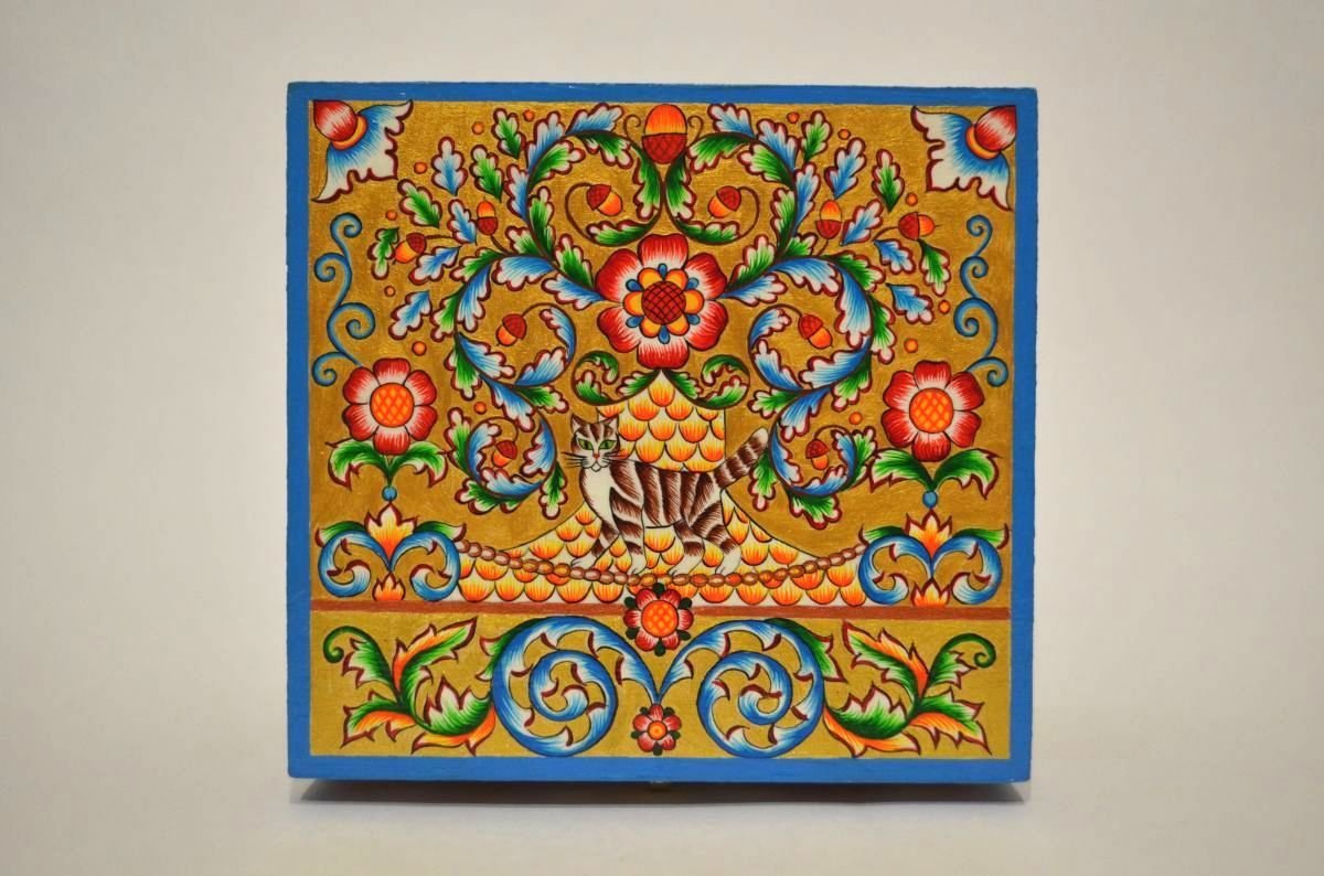 Гуслицкая роспись народный промысел