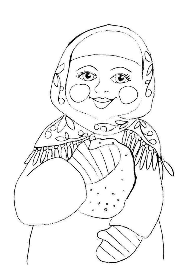 Самовар раскраска