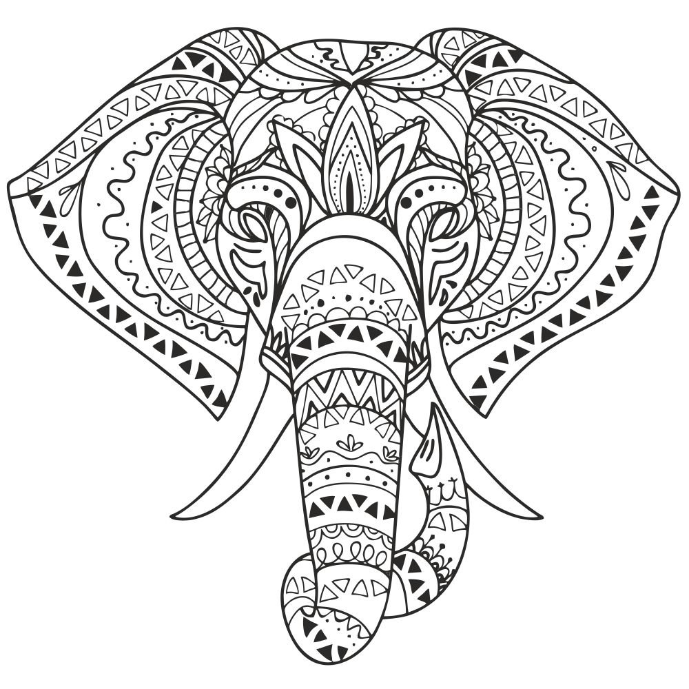 Слон Мандала Индия