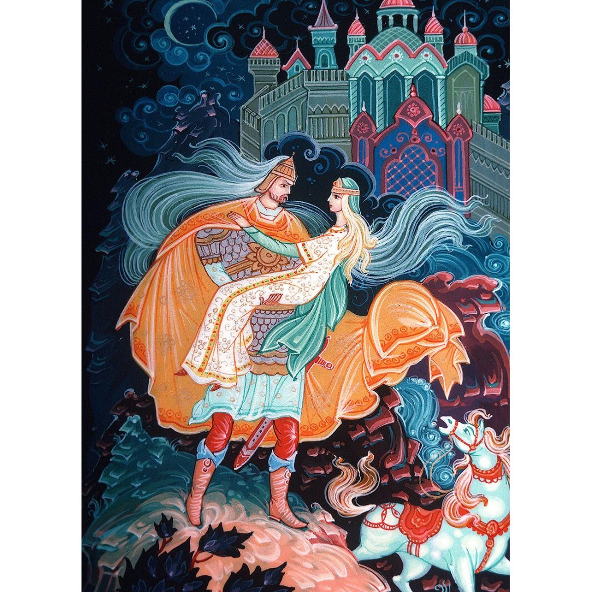 Пушкин Руслан и Людмила голова богатыря